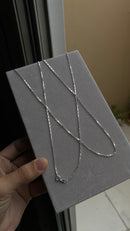 Corrente Cartie 2mm/70cm - Prata 925