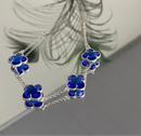Pulseira 4 Trevos - Prata 925