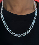 Corrente Gucci 8mm/60cm - Prata 925