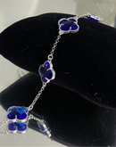Pulseira 4 Trevos - Prata 925