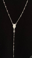 Terço em Prata 925 - 70cm