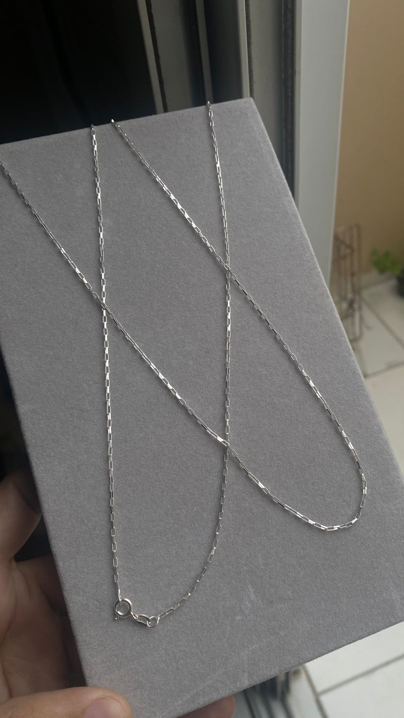 Corrente Cartie 2mm/70cm - Prata 925