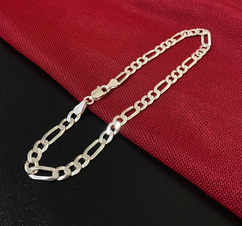 Pulseira 3x1 4mm/21cm - Prata 925