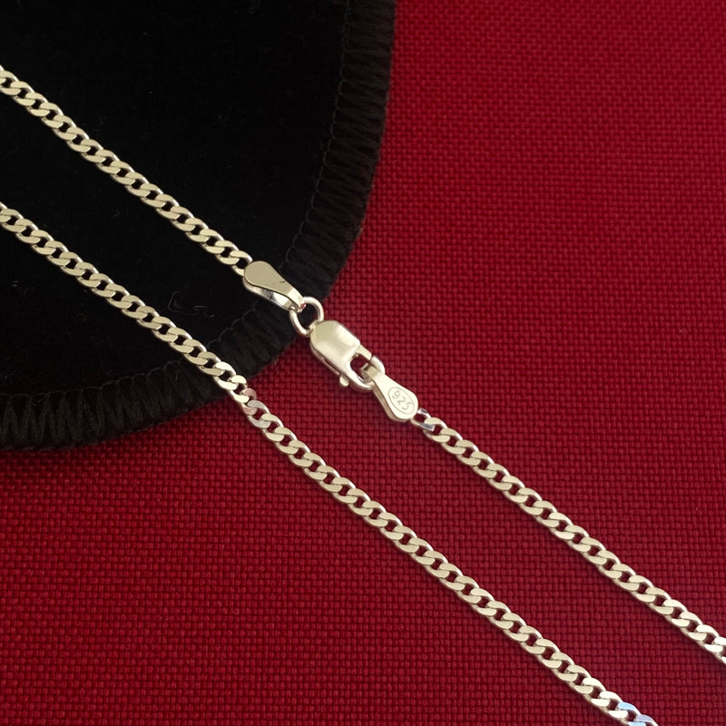 Pulseira Grumet 2mm/21cm - Prata 925