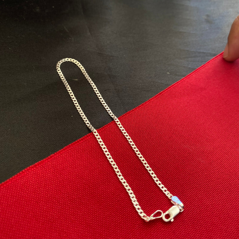 Pulseira Grumet 2mm/21cm - Prata 925
