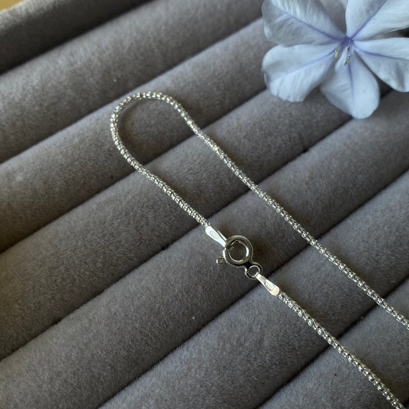Pulseira Pipoca 18cm - Prata 925