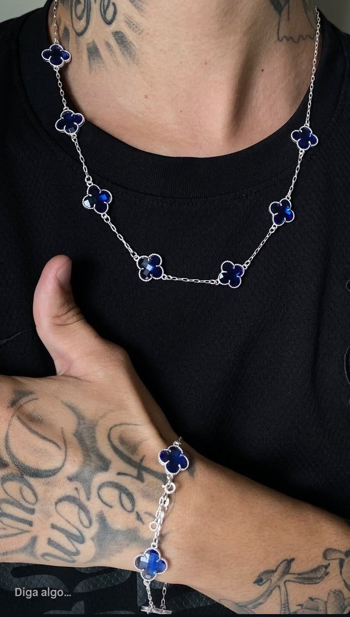 Conjunto Trevo - Prata 925