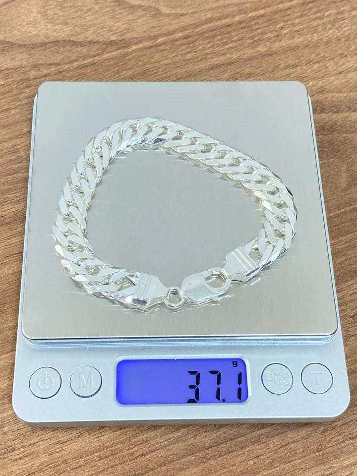Pulseira Elo Duplo No Grama - Prata 925
